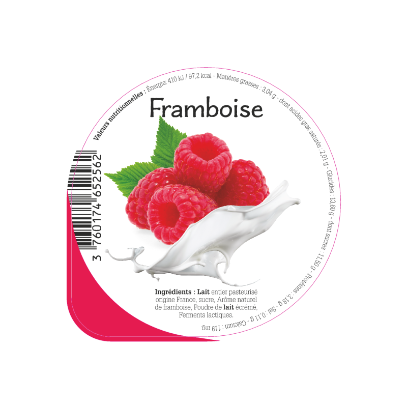Opercule ST ULRICH 68.3 ALU Framboise scel PP/PS/PET gr.Vermisseau 5cl