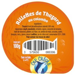 Opercules CAP CREOLE 68.3 ALU Thazard 5cl
