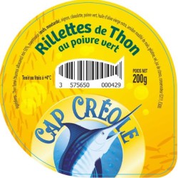 Opercules CAP CREOLE 95.5 ALU Thon 5cl