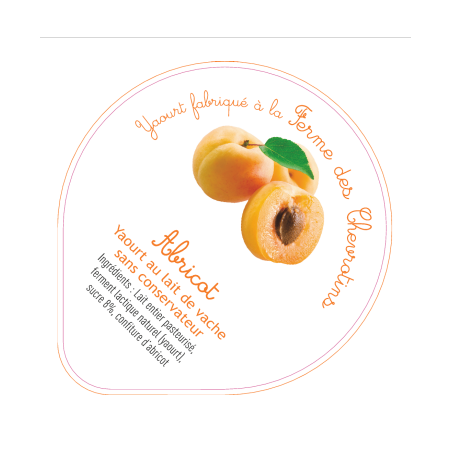 Opercules CHEVROTINS 68.3 ALU Abricot