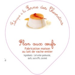 Opercules CHEVROTINS 68.3 ALU Flan aux Oeufs 6cl