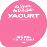 Opercule CRET JOLI 68.3 ALU ROSE 2 couleurs scel PP/PS/PET gr.Vermisse