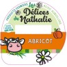 Opercule DELICES DE NATHALIE 68.3 ALU Abricot sc.PP/PS/PET gr.Verm 5cl