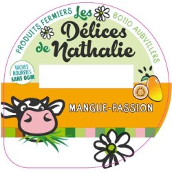 Opercule DELICES DE NATHALIE 68.3 ALU Mangue Passion sc.PP/PS/PET gr.V