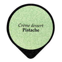 Opercules Ø68.3mm Aluminium imprimés crème dessert pistache