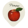Opercules Ø68.3mm Aluminium imprimés Gamme Délice Pomme Caramel