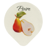 Opercules Ø68.3mm Aluminium imprimés Gamme Délice Poire