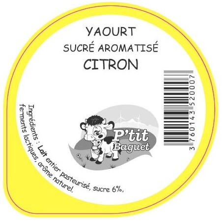 Operc. BAGUET 68.3 arom. Citron