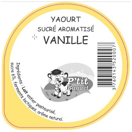 Operc. BAGUET 68.3 arom. Vanille