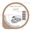 Operc. BAGUET 68.3 Crème dessert Café 3cl Grain. Verm.