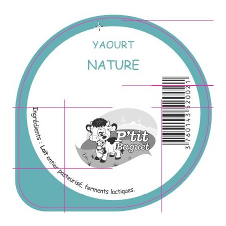 Operc. BAGUET 68.3 Nature 3cl