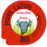 Opercule BLIMEAU 68.3 ALU Aromatisé Fraise sc.PP/PS/PET gr.Vermisseau