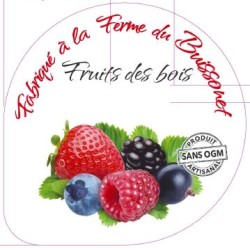 Opercules BUISSONET ALU 68.3 FRUITS DES BOIS 5 CL