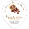 Opercules CHEVROTINS 68.3 ALU Crème de marron 6cl