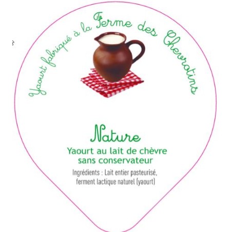 Opercules CHEVROTINS 68.3 ALU nature chèvre 6 cl