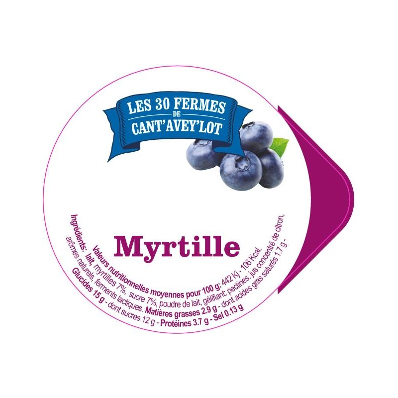 Opercule CANT'AVEY'LOT' 68.3 ALU Bi-couche Myrtille V3 6cl