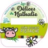 Opercule DELICES DE NATHALIE 68.3 ALU Crème Dessert Pistache sc.PP/PS