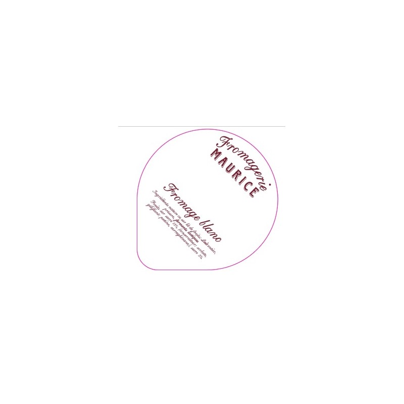 Opercules FROM.MAURICE 68.3 ALU Fromage Blanc 2 CL