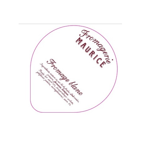 Opercules FROM.MAURICE 68.3 ALU Fromage Blanc 2 CL