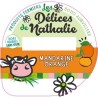 Opercule DELICES DE NATHALIE 68.3 ALU Mandarine Orange sc.PP/PS/PET gr
