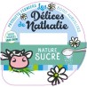 Opercule DELICES DE NATHALIE 68.3 ALU Nature Sucré sc.PP/PS/PET gr.Ve