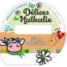 Opercule DELICES DE NATHALIE 68.3 ALU Pêche Groseille sc.PP/PS/PET 5c