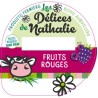 Opercule DELICES DE NATHALIE 68.3 ALU Fruits Rouges sc.PP/PS/PET 5 cl