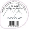 Opercule FERME DES MOISES 68.3 ALU Flan Chocolat PP/PS/PET gr.Vermisse