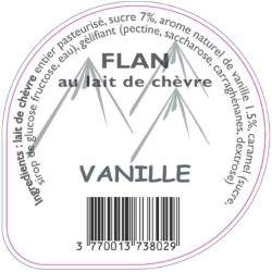 Opercule FERME DES MOISES 68.3 ALU Flan VanCaramel PP/PS/PET gr.Verm L