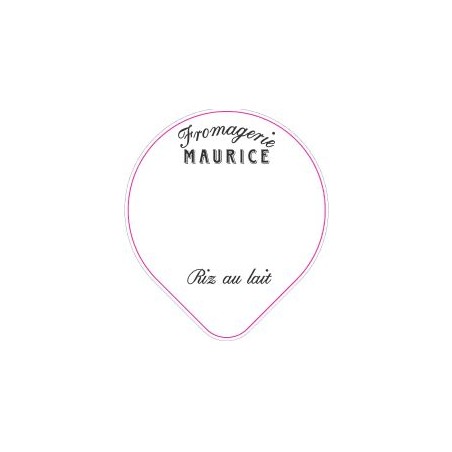 Opercules FROM.MAURICE 68.3 ALU riz au lait