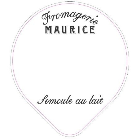 Opercules FROM. MAURICE 68.3 ALU semoule lait 2 CL