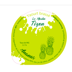 Opercules Gaec des Mezerais 68.3 Alu Brassé Ananas 3cl