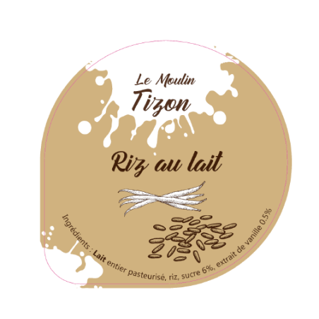 Opercules Gaec des Mezerais 68.3 Alu Riz au Lait 3 cl