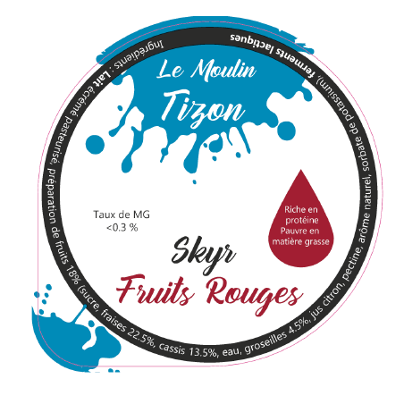 Opercules Gaec des Mezerais 68.3 Alu Skyr Fruits Rouges 4 CL