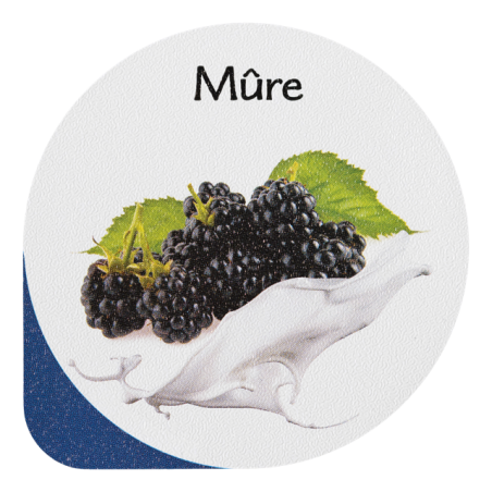 Opercules Ø68.3mm Aluminum imprimés Gourmandise Mûre