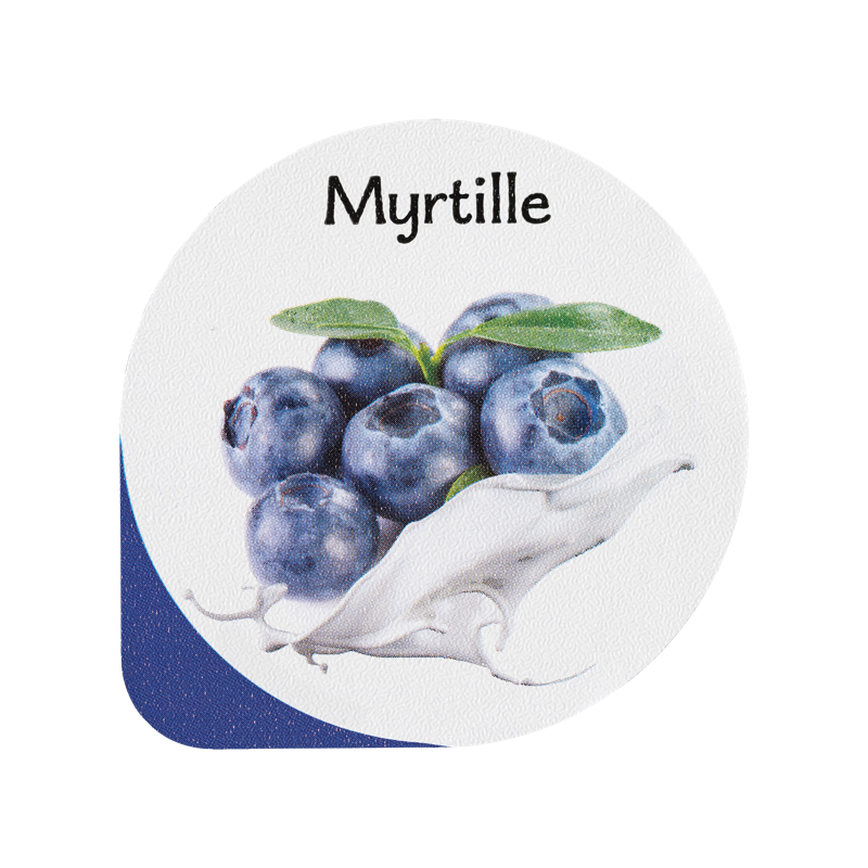 Opercules Ø68.3mm Aluminum imprimés Gourmandise Myrtille