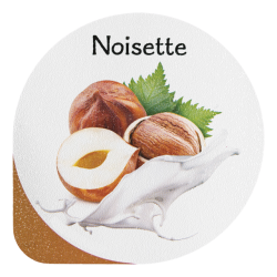 Opercules Ø68.3mm Aluminum imprimés Gourmandise Noisette