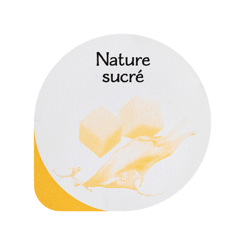 Opercules Ø68.3mm Aluminum imprimés Gourmandise Nature Sucré