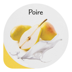 Opercules Ø68.3mm Aluminum imprimés Gourmandise Poire