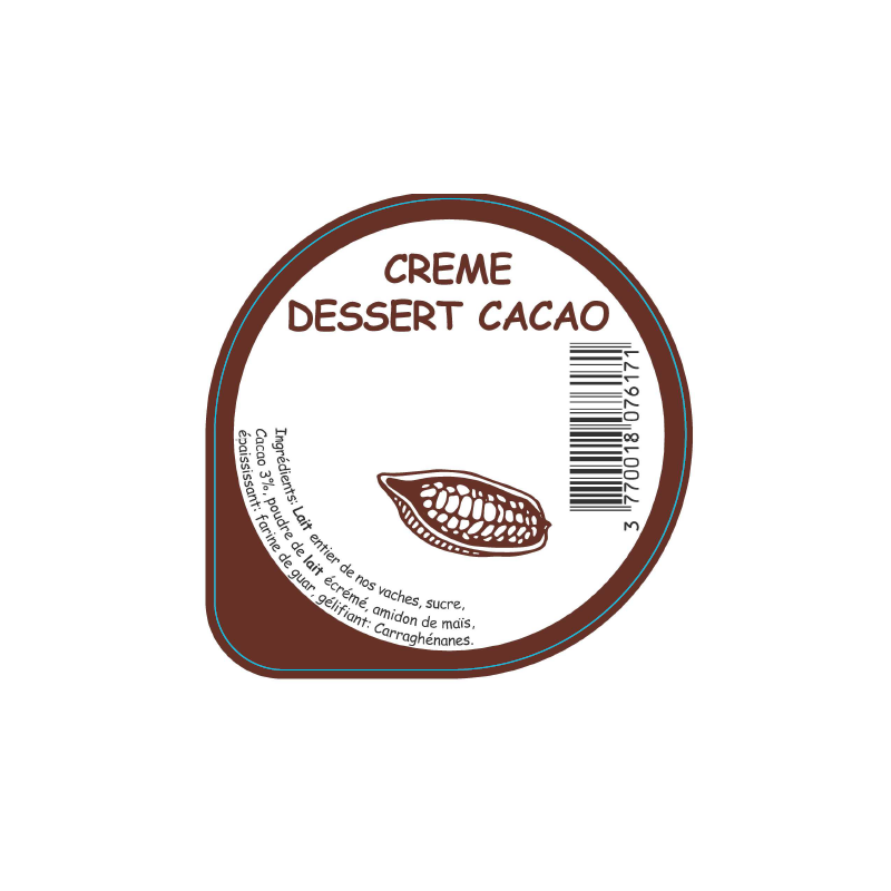 Opercules HAUTS PRES 68.3 ALU Cacao sc.PP/PS/PET 3cl gr.Vermisseau