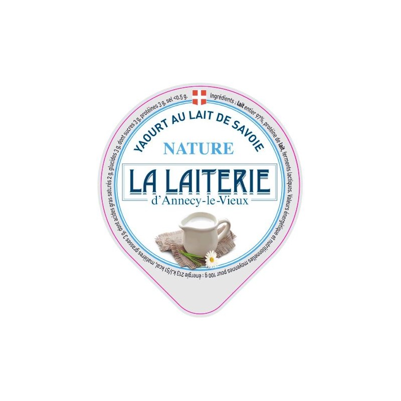 Opercule LAITERIE ANNECY 68.3 Nature V3 5cl - quadri