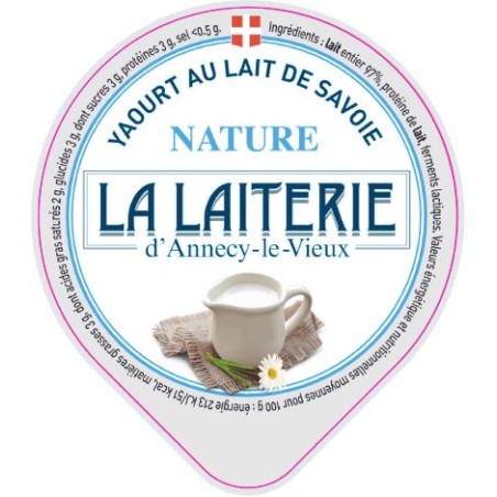 Opercule LAITERIE ANNECY 68.3 Nature V3 5cl - quadri