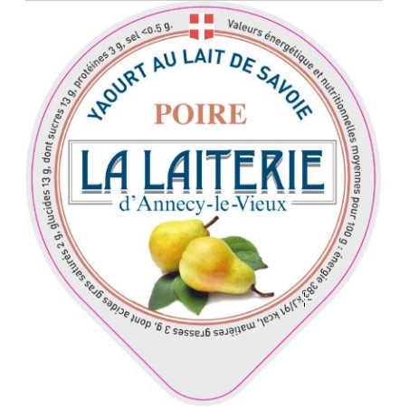 Opercule LAITERIE ANNECY poire 68.3 V2 - quadri