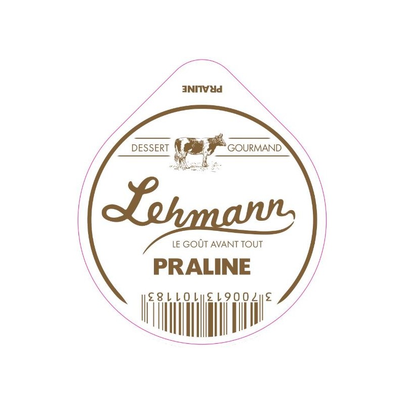 Opercules LEHMANN 68.3 ALU dessert praline scellage PP/PS grainage ver