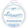 Opercules LEHMANN 68.3 ALU bi-couche mandarine scellage PP/PS gr. verm