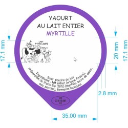 Opercules LAIT P'TITS LOUPS 68.3 ALU Myrtille 3 cl
