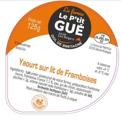Opercule P'tit Gué 68.3 ALU Framboise Version 2 3cl