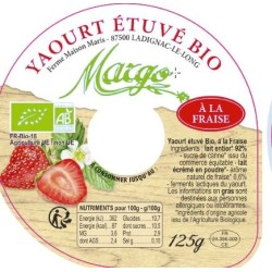 Opercule MARGO fraise 68 5cl (5 coul)