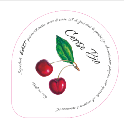 Opercules Maison du Fromage 68.3 ALU Cerise Bio 5cl