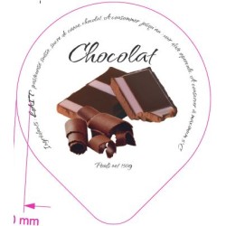 Opercules Maison du Fromage 68.3 ALU Chocolat 5 cl